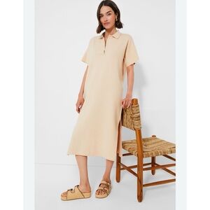 Tuckernuck Tan Channing Polo Midi Dress Size 3XL